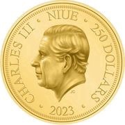 250 Dollars - Charles III Hawksbill Turtle obverse image