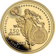 250 Dollars - Charles III Thomas Edison obverse image