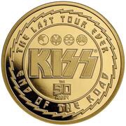 250 Dollars - Charles III Kiss, Niue, 2023 reverse image