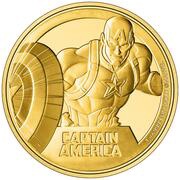 250 Dollars - Charles III Captain America, Niue, 2023 reverse image