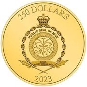 250 Dollars - Charles III Thor obverse image