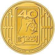 250 Dollars - Charles III Return of the Jedi, Niue, 2023 reverse image