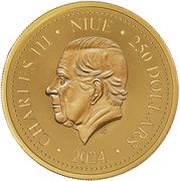 250 Dollars - Charles III Phoenix obverse image