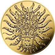 250 Dollars - Charles III Year of the Dragon, Niue, 2024 reverse image