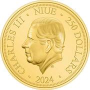 250 Dollars - Charles III Year of the Dragon obverse image