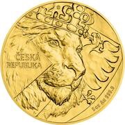 250 Dollars - Charles III Czech Lion, Niue, 2024 reverse image