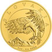 250 Dollars - Charles III Golden Eagle, Niue, 2024 reverse image