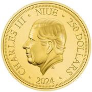 250 Dollars - Charles III Iron Man obverse image