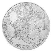 400 Dollars - Elizabeth II Diplomat and Emperor, Niue, 2021 reverse image
