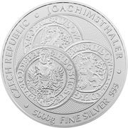 400 Dollars - Charles III Thaler, Niue, 2023 reverse image