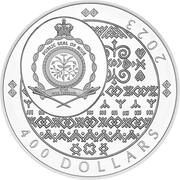 400 Dollars - Charles III Golden Eagle obverse image