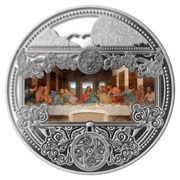 500 Dollars - Elizabeth II The Last Supper, Niue, 2012 reverse image