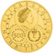 500 Dollars - Elizabeth II 100 Ducat of St. Vitus obverse image