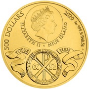 500 Dollars - Elizabeth II John Paul II obverse image