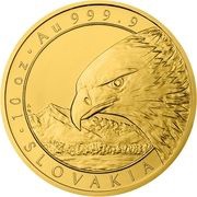 500 Dollars - Elizabeth II Golden Eagle, Niue, 2022 reverse image