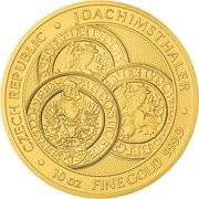 500 Dollars - Charles III Thaler, Niue, 2022-2023 reverse image