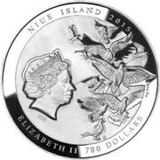 700 Dollars - Elizabeth II John Paul II obverse image