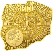 800 Dollars - Elizabeth II John Paul II obverse image