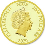 1000 Dollars - Elizabeth II Lucky Coin obverse image
