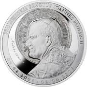 1500 Dollars - Elizabeth II Pro Memoria, Niue, 2015 reverse image