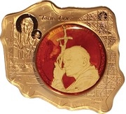 2014 Dollars - Elizabeth II John Paulus II Pretiosus Electrum, Niue, 2014 reverse image