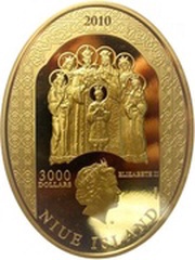 3000 Dollars - Elizabeth II Russian Royal Family obverse image