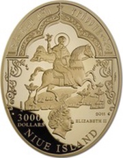 3000 Dollars - Elizabeth II Royal Hunting obverse image