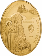 3000 Dollars - Elizabeth II Russian Royal Road obverse image
