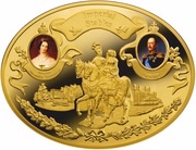 3000 Dollars - Elizabeth II Imperial Stables, Niue, 2013 reverse image