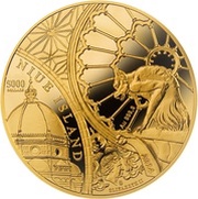 5000 Dollars - Elizabeth II Art that has Changed the World obverse image