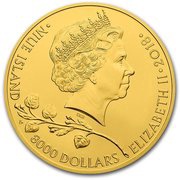 8000 Dollars - Elizabeth II Czech Lion obverse image
