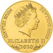 8000 Dollars - Elizabeth II Czech Lion obverse image