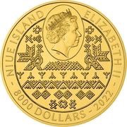 8000 Dollars - Elizabeth II Golden Eagle obverse image