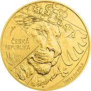 8000 Dollars - Charles III Czech Lion, Niue, 2024 reverse image