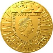 40 000 Dollars - Elizabeth II Czech lion obverse image