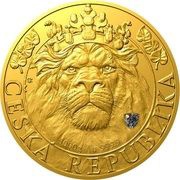 40 000 Dollars - Elizabeth II Czech lion, Niue, 2022 reverse image