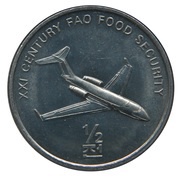 ½ Chon FAO, North Korea, 2002 reverse image