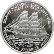 1 Won Grossherzog Friedrich August, North Korea, 2000 reverse image