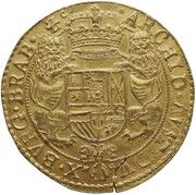 1 Ducaton d'Or - Charles II, Belgium, 1669-1676 reverse image