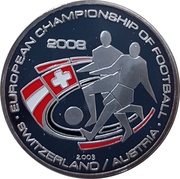 2 Won European Championship of Football reverse image