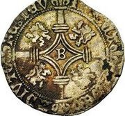 2 Patards / Stivers - Philip the Handsome, Regency Brussels Revolt, Belgium, 1488 reverse image