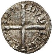 Mite - Louis I of Nevers, Belgium, 1334-1345 reverse image