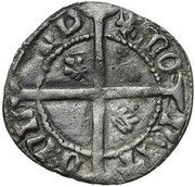 Mite - John the Fearless Shield type, Belgium, 1404-1419 reverse image