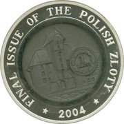 10 Won Polish Zloty, North Korea, 2004 reverse image