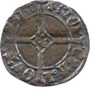Mite - Philip the Good, Belgium, 1433-1453 reverse image