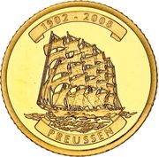 10 Won Preussen reverse image