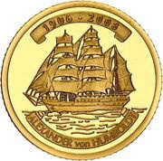 10 Won Alexander von Humboldt reverse image