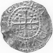 Denier - Baldwin IV / Baldwin V Saint-Omer obverse image