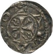 Maille - Philip I of Alsace Arras mint, Belgium, 1168-1191 reverse image