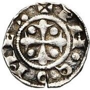 Maille - Philip I of Alsace Ghent mint, Belgium, 1180-1191 reverse image